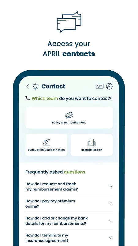 Easy Claim App Screen 3